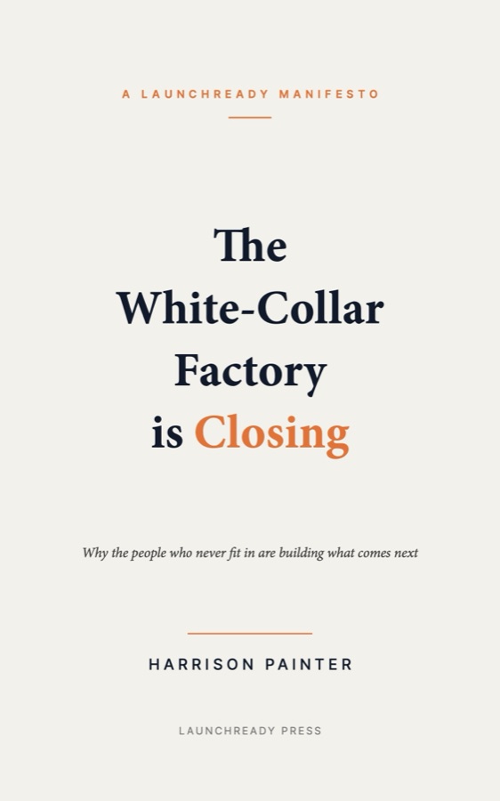 The White-Collar Factory is Closing book cover